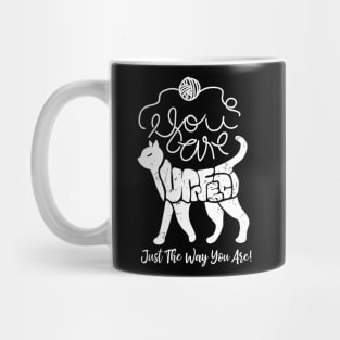 You Are Perfect Just The Way You Are - white Mug